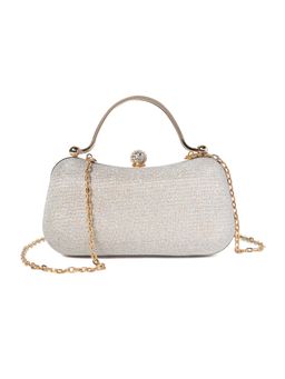 Pelle Luxur - Women Off White Clutch (S)