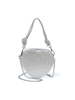 Pelle Luxur - Women Silver Sling Bag (S)
