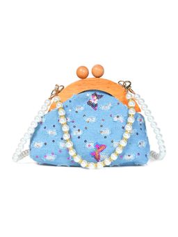 Pelle Luxur - Women Blue Sling Bag (S)