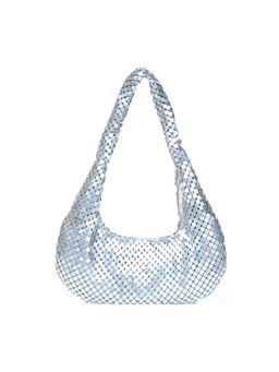 Pelle Luxur - Women Silver Small Hand Bag (S)