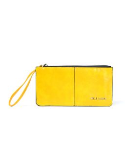 Pelle Luxur - Women Yellow Wallet (S)