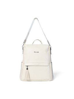 Pelle Luxur - Women White Backpack (M)