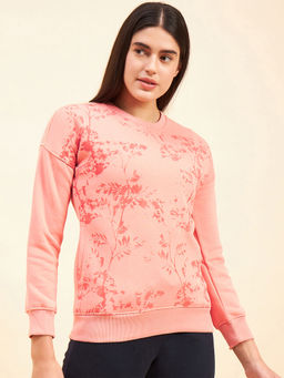 Sweet Dreams - Women Pink Printed Sweatshirt