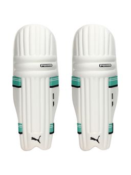 Puma - Evo 7 Md Youth Unisex Green Cricket Batting Pads
