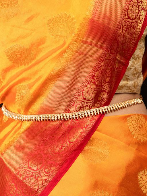 Niscka Ethnic 24K Gold Plated Waist Chain (Kamar Bandh) Women