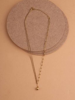 Palmonas - Chunky Link Necklace Women - Waterproof And Anti-Tarnish