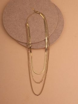 Palmonas - Multi-Chain Statement Necklace Women - Waterproof And Anti-Tarnish