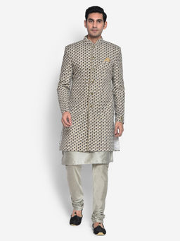 KISAH - Men Multi Color Kurta Sherwani (Set of 3)
