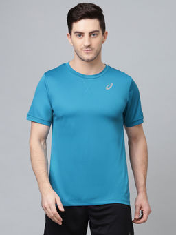 ASICS - Ss Blue Casual T-Shirt