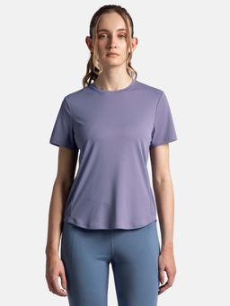 Jockey - MW88 Women Microfiber Fabric Regular Fit Half Sleeve T-Shirt - Cosmic