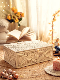 Karighar - Bohemian Treasure Storage Box with Lid
