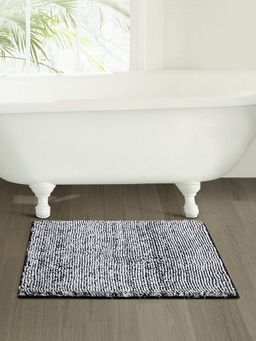 OBSESSIONS - Black Anti-Skid Bath Mat