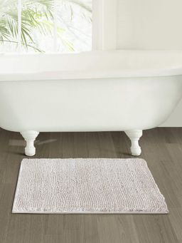 OBSESSIONS - Anti-Skid Beige Bath Mat