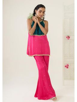 BAHAARA BY DIVYA NARULA - Pink Siya Kurta and Palazzo