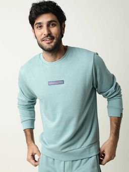 Rare Rabbit - Droy Blue Sweatshirts