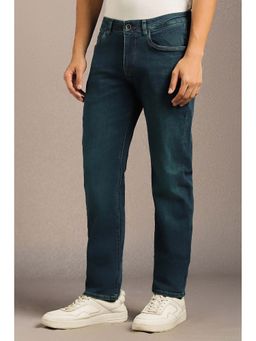 Louis Philippe - Men Blue Light Straight Fit Jeans