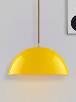 Homesake - Yellow Pendant Hanging Lamp 10Inch