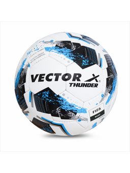 Vector X - Thunder FIFA Basic Soccer Ball Rubber Hand Stitched Football for Professional Play (5)