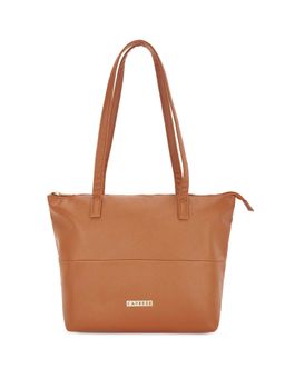 Caprese - Large Brown Casual Tote Handbag