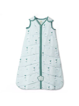 NINTARA BABY - Grey Organic Cotton Lightweight 1.5 Tog Wearable Blanket