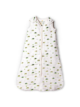 NINTARA BABY - White Organic Cotton Lightweight 0.5 Tog Wearable Blanket