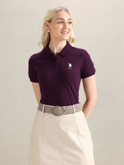U.S. POLO ASSN. - Embroidered Logo Regular Polo T-Shirt