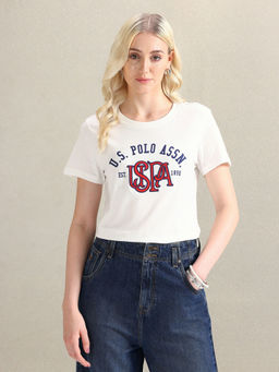 U.S. POLO ASSN. - HD Print Pure Cotton T-Shirt