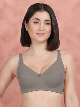 Shyaway - Susie By Stormfront Grey Non Padded Everyday Side Support Bra