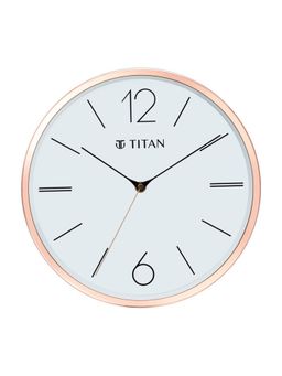 Titan - Contemporary White Dial Color Silent Sweep Technology
