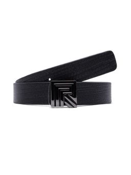 Rare Rabbit - Men Geous Black Leather Belt