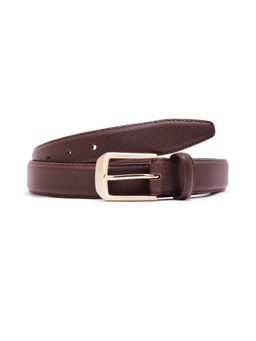 Rare Rabbit - Men Lynx Cherry Leather Belt