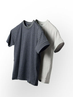 RARE ONES - Kids Oto-2 Cotton Solid Regular Fit T-shirt (Pack Of 2)