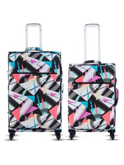 it luggage - Emulate 12 2463A 04 Bright Sporty Geo 24 28 cm Trolley Bag (Pack of 2)