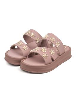 RETTROSE - Misha Embellished Slides