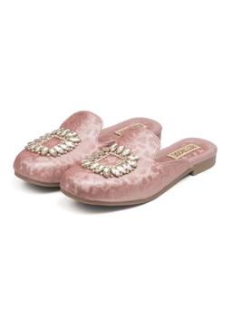 RETTROSE - Gulnaar Embellished Flat Sandals