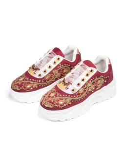 RETTROSE - Ruhani Embellished Sneakers