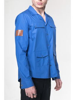Label Aparna Rawat - Blue Tailored Shirt