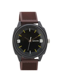 Sonata - Round Dial Analog Watch for Men_77086PP09W