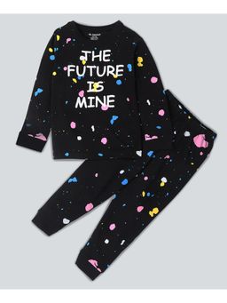 Be Awara - Full Sleeves Cotton T-shirt & Track Pants (Set of 2)