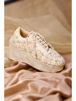 Around Always - Bagh Ivory Sneakers