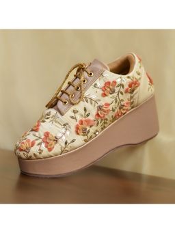 Around Always - Joshika Beige Sneakers