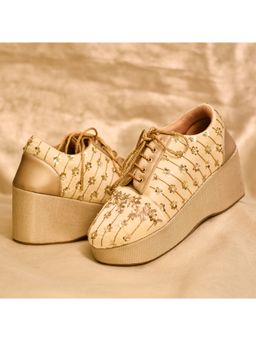Around Always - Zewar Gold Sneakers