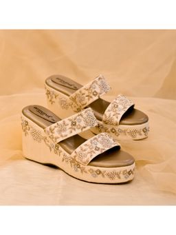 Around Always - Zuri Gold Wedges