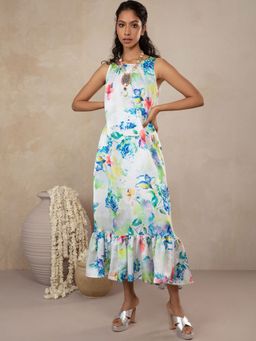 Gajra Gang - Phoolish Multi-Color Maxi Dress GGDRS04