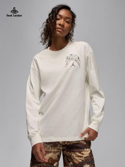 Nike - Women W J BRK LS OS GFX RLT T-shirt