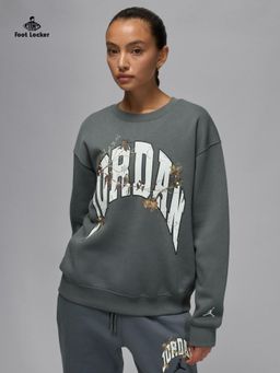 Nike - Women W J BRK FLC CREW GFX RLT Sweatshirt