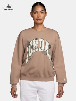 Nike - Women W J BRK FLC CREW GFX RLT Sweatshirt