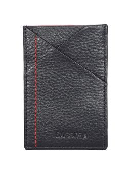 Sassora - Genuine leather RFID Stylish Card Holder-Black