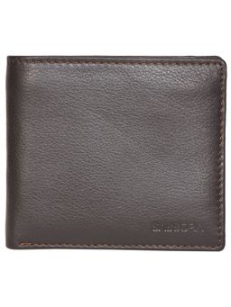 Sassora - Men Formal Trendy Bifold Genuine Leather RFID Wallet-Brown