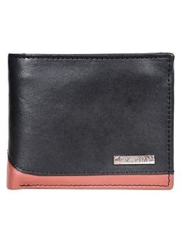 Sassora - Genuine Leather RFID Protected Men Bifold Wallet-Black